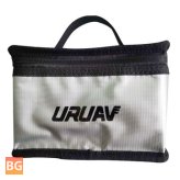 Waterproof Battery Storage Bag for Uruav - 155x115x90mm with Luminous Handle