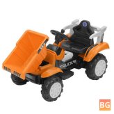 6V Kids Ride on Car Electric Excavator - Enginnering Vehicle Toys