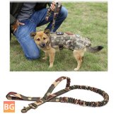 ZY035 Army Training Dog Bungee Leash - 1000D