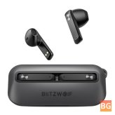 TWS Bluetooth Earphones with 1.7CM Ultra-Thin Driver and Hi-Fi Stereo ENC