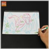 Flashing Dino Drawing Board - 3D Educational Toy