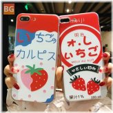 For iPhone 6 / 6S / 7 / 8 / 6S Plus / 6 Case Cute Fruit Pattern TPU Protective Case Back Cover
