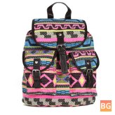 Women's Casual Backpack - Floral Rucksack
