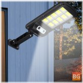 Solar Motion Sensor Wall Light with Remote