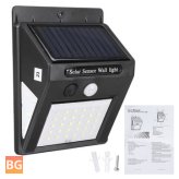 Waterproof Solar Motion Sensor Lights with Induction for Garden Yard, Outdoors, and Yard