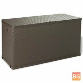 Garden Storage Box - Brown 47.2