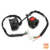 6-Pin Headlight Control Start Switch for motorcycles