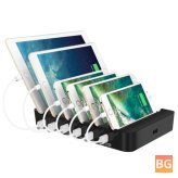 6-Port QC 3.0 Smart Charger for iPhone 8/7/6s/Plus Samsung Xiaomi