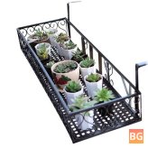 Hanging Flower Pot Stand with Rack