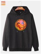 Flame Smile Hoodie for Men