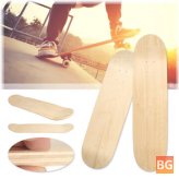 DIY Skateboard - 7 Layers Maple Double Concave Deck