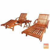Sun Loungers for tables - 2 pcs