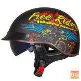 GXT DOT Motorcycle Helmet - Men's Women's Moto Helmet