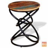End Table with Wood