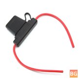 HTS-812Inline Car Fuse Holder - 10 AWG, 30AMP, with Gause