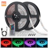 6M LED Light Strip with Remote Control - 180 Colors - 5050 RGB LED