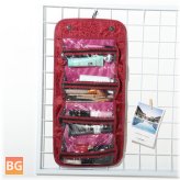 Roll Up Cosmetic Bag for Storage and Travel