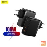 Apple iPhone 13 13-Inch Tablet Charger with GaN5 Pro 100W Max Output, QC4.0, QC3.0, Fast Charging, 100W, 100W PD3.0, PPS, 100W Max Output