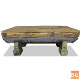 Solid Reclaimed Wood Coffee Table