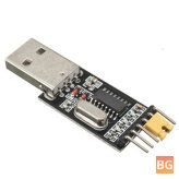 3-Port 5-V USB to TTL Converter - CH340G UART Serial Adapter Module