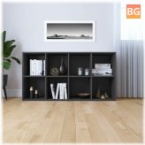 Gray Book Cabinet/Sideboard