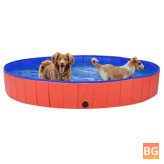 Puppy Bath Tub for Cats - Red 200x30 cm