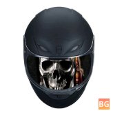 Motorcycle Racing Helmet Lens Visor Sticker - DIY Decoration Kit