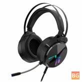 Thin and Light Headset for Computer PC Gamer