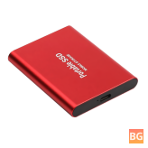 Type-C3.1 SSD for Mobile Devices - Metal Solid State Disk Hard Drive