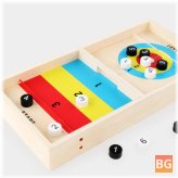 Wooden Shuffleboard Tabletop Game
