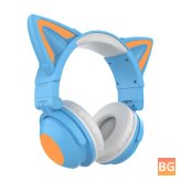 LED Light Cat Ear Headset with Bluetooth for Samsung Galaxy Note 7