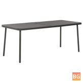 Garden Table - Dark Gray 70.9