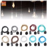 Vintage Pendant Light Kit with UK Cable
