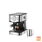 HiBREW CM5403K-CB Coffee Maker - 1050W - 20Bar - High Pressure - 1.5L - Large Capacity - EU Plug