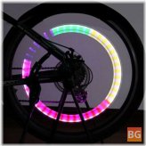Bicycle Wheel Tyre Spoke Valve Light - LED Light