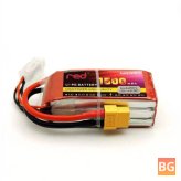 Red 2S Lipo Battery for RC Vehicles