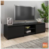 TV Cabinet - Black 55.1