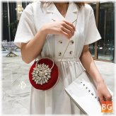 New Fashion Rhinestones Wild Shoulder Bag for Daily Party