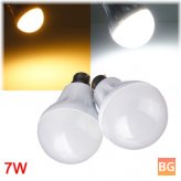 Globe Lamp with 27LEDs - White/Warm White 220-240V