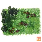 Artificial Plant Wall Panel - Grass Hedge Foliage Vertical Ivy Garden
