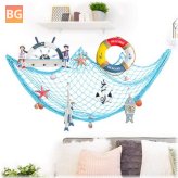 Fishing Nets Background for Home Decor - Mediterranean Style
