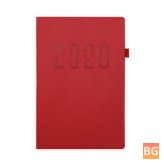 A5 2020 Planner Agenda - Annual Calendar Notebook