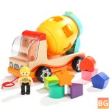 Truck Modeling Shape Mixer Toys - TopBright
