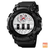 SKMEI 1557 Watch - Dual Time Display - Sport Men's Watch