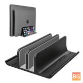 Aluminum Desktop Stand for Laptops - Vertical - 3 In 1