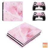 PS4 Pro Console Controller Decal - Limited Edition