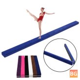 Kids' Folding Balance Beam Gymnastics mat - 48x3.9x2.2inch