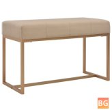 Beige Bench for Home Use