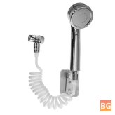 Bidet Shower Head with Water Tank and Holder Set