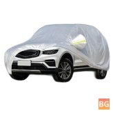 190T Full Car Cover - Waterproof, Dust-proof, and UV Resistant